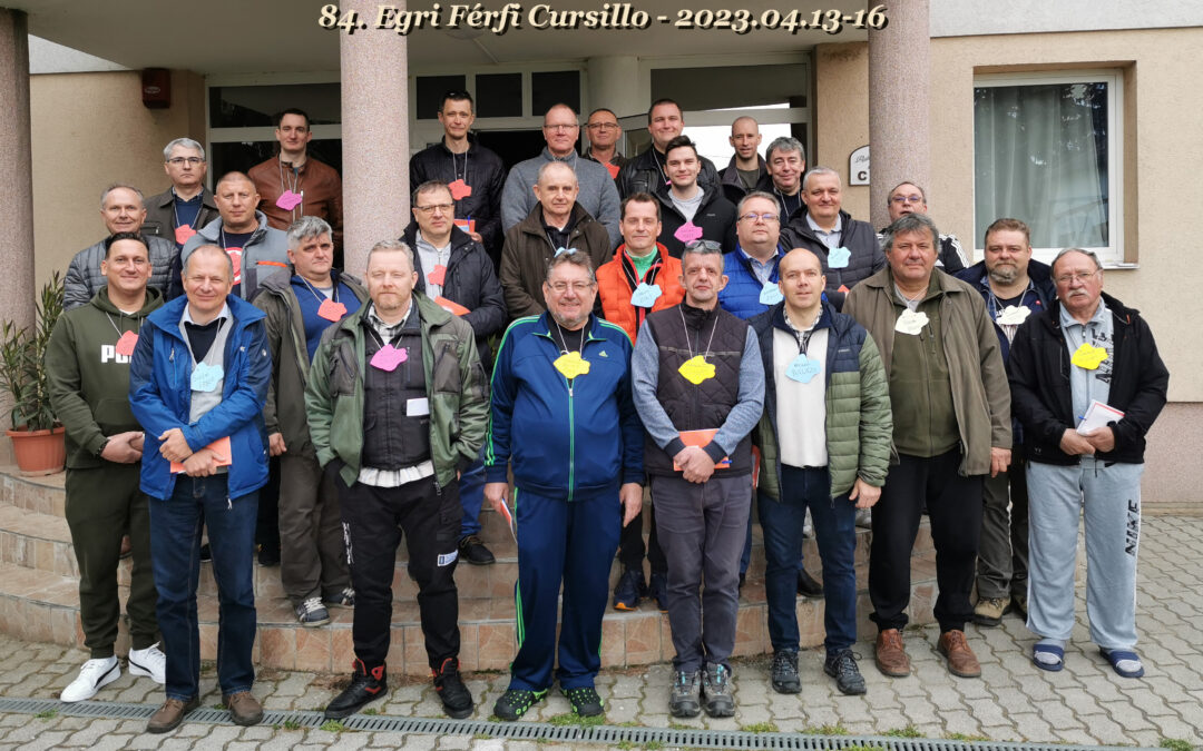 84. egri férfi cursillo – Halleluja!